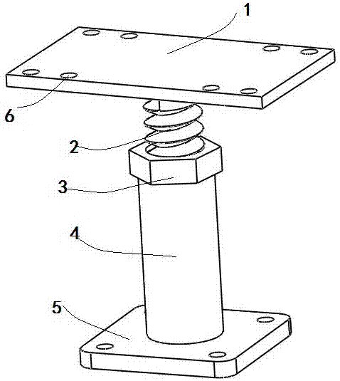 Diaphragm pump installation position adjustment device