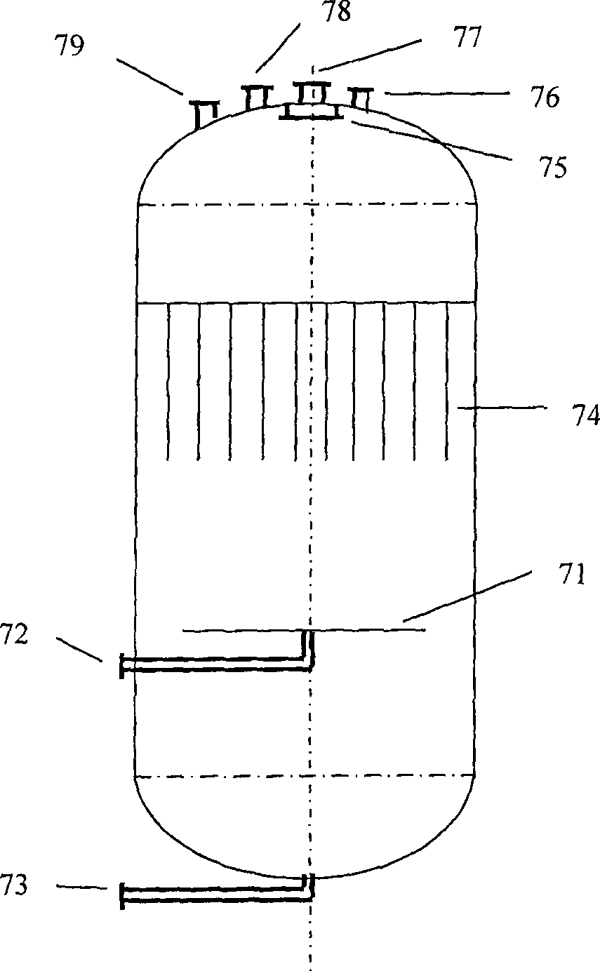 Diesel oil hydrogenation refining fractionation method and device thereof