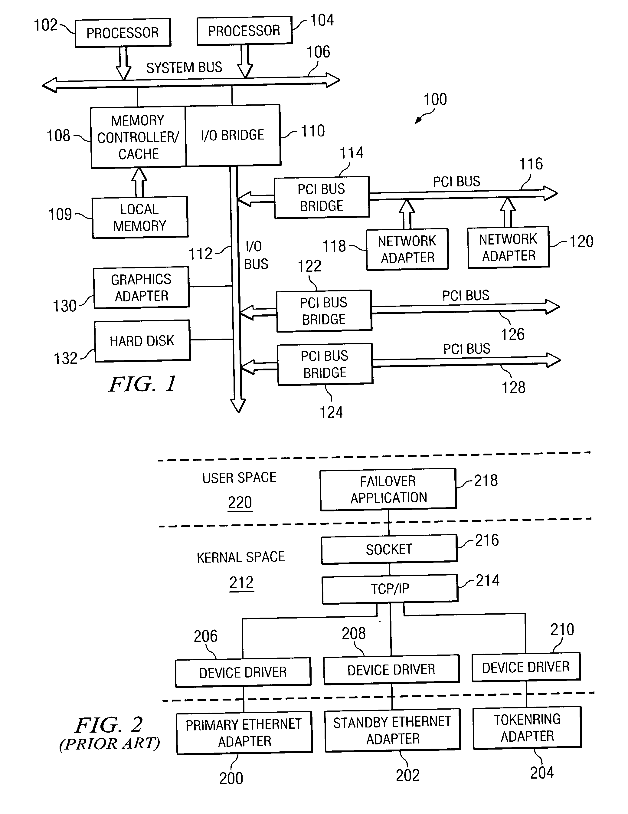 Method and apparatus for managing adapters in a data processing system