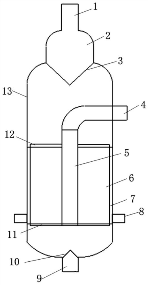 Moving bed reactor and use method thereof