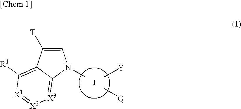 (Aza)indole derivative and use thereof for medical purposes