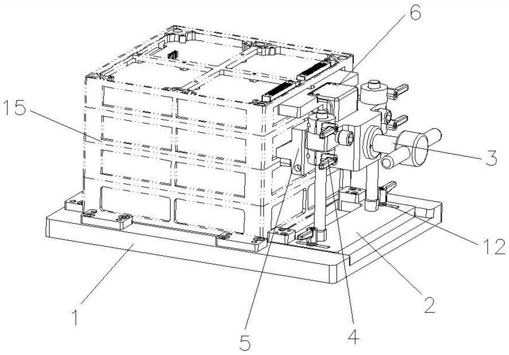 Circuit assembly module seat separating device