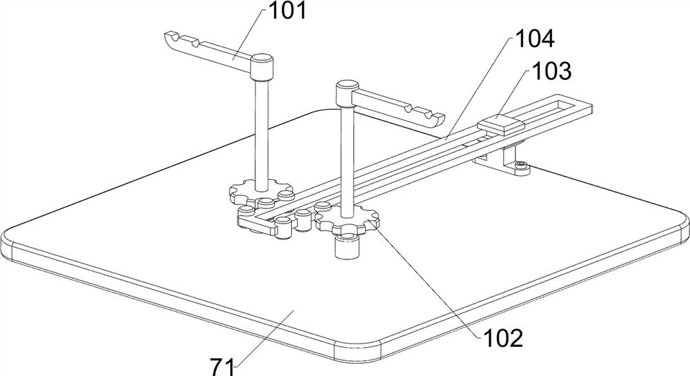 Finger and forearm muscle rehabilitation training device for neurology department