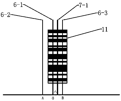 Electronic level collimation vertical line offset determination calibration method