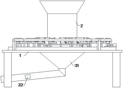 Rotary continuous cleaning equipment for medical drug granulation screen