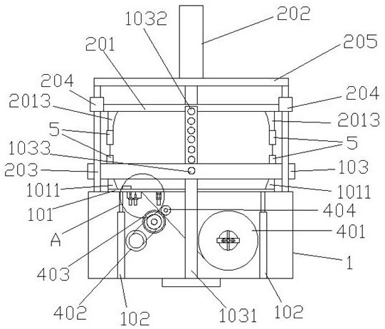 Automatic belt press