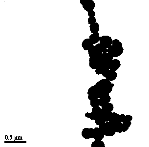 Process for producing high magnetic ferroferric oxide by galvanized pickle liquor