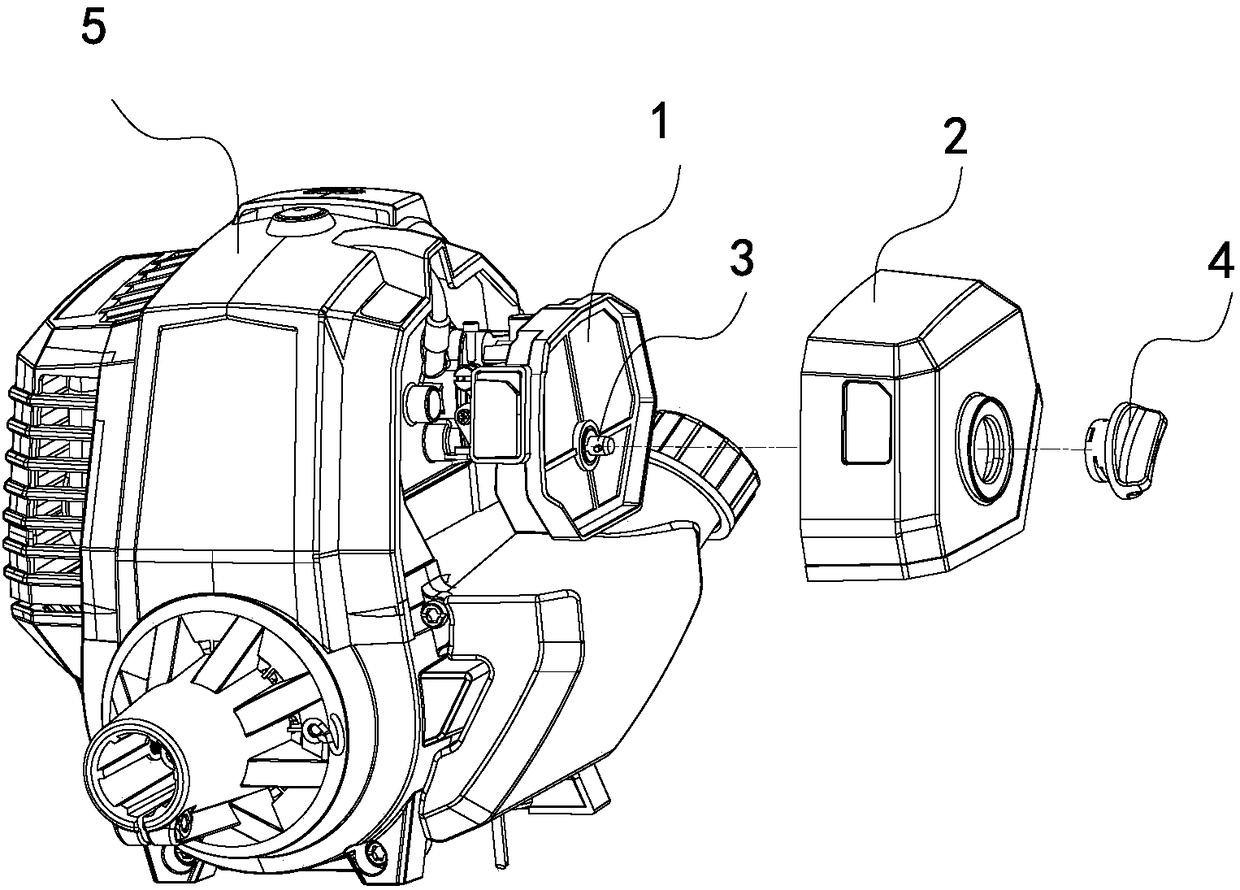 Air filter capable of quick assembly and disassembly