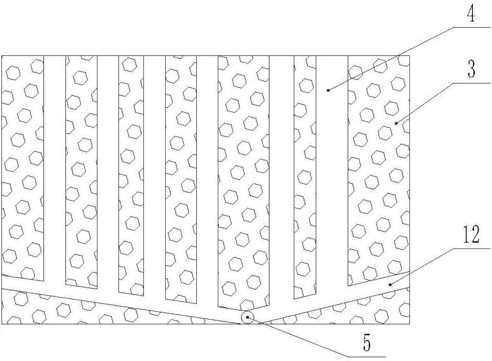 Foamed cement backfilling structure of caisson type toilet and backfilling method thereof