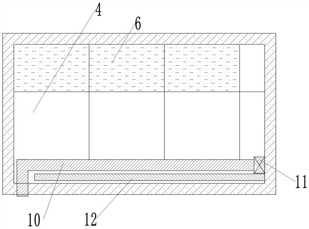 Enrichment type double-layer platform fermentation bed culture system