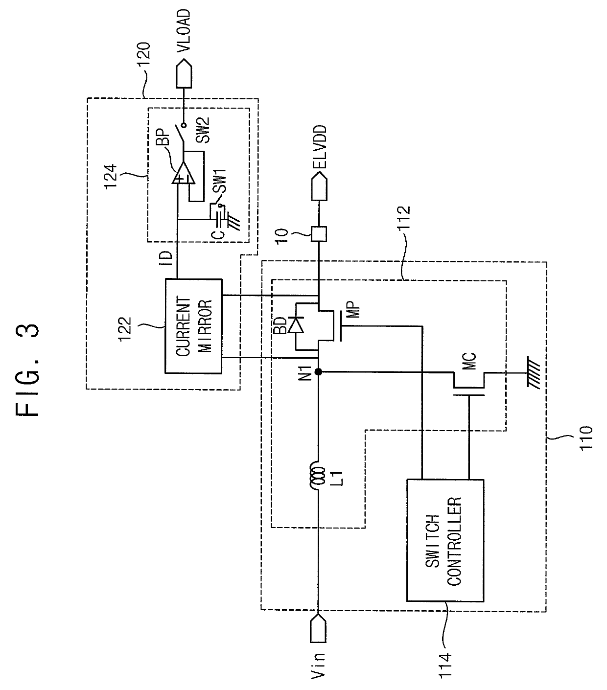 DC-DC converter with slave operation during high input voltage