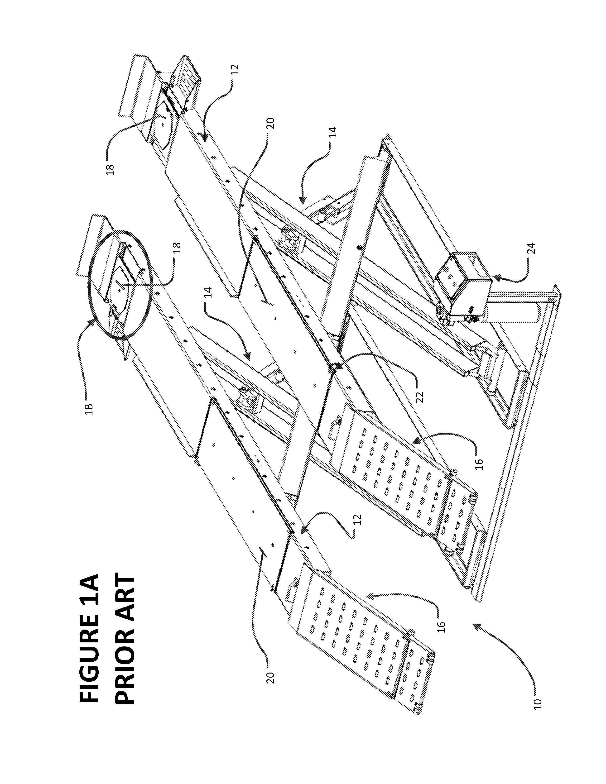 Deflection resistant combination turn plate and slip plate