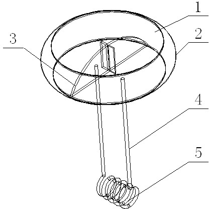 Sea bed nutrient lifting device and method based on solar energy and wave energy
