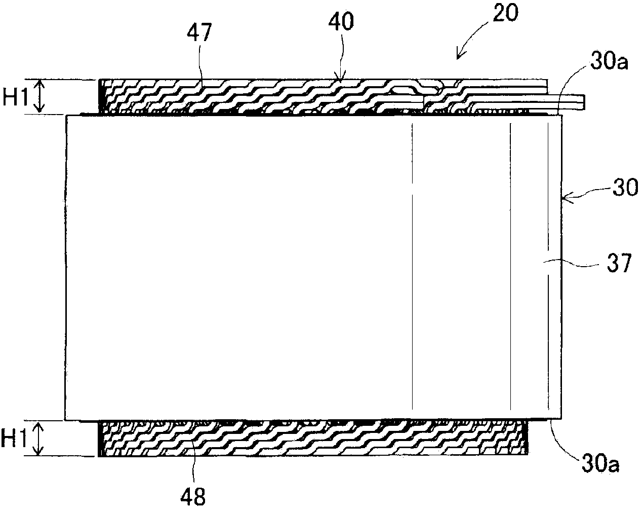 Stator for rotating electrical machine