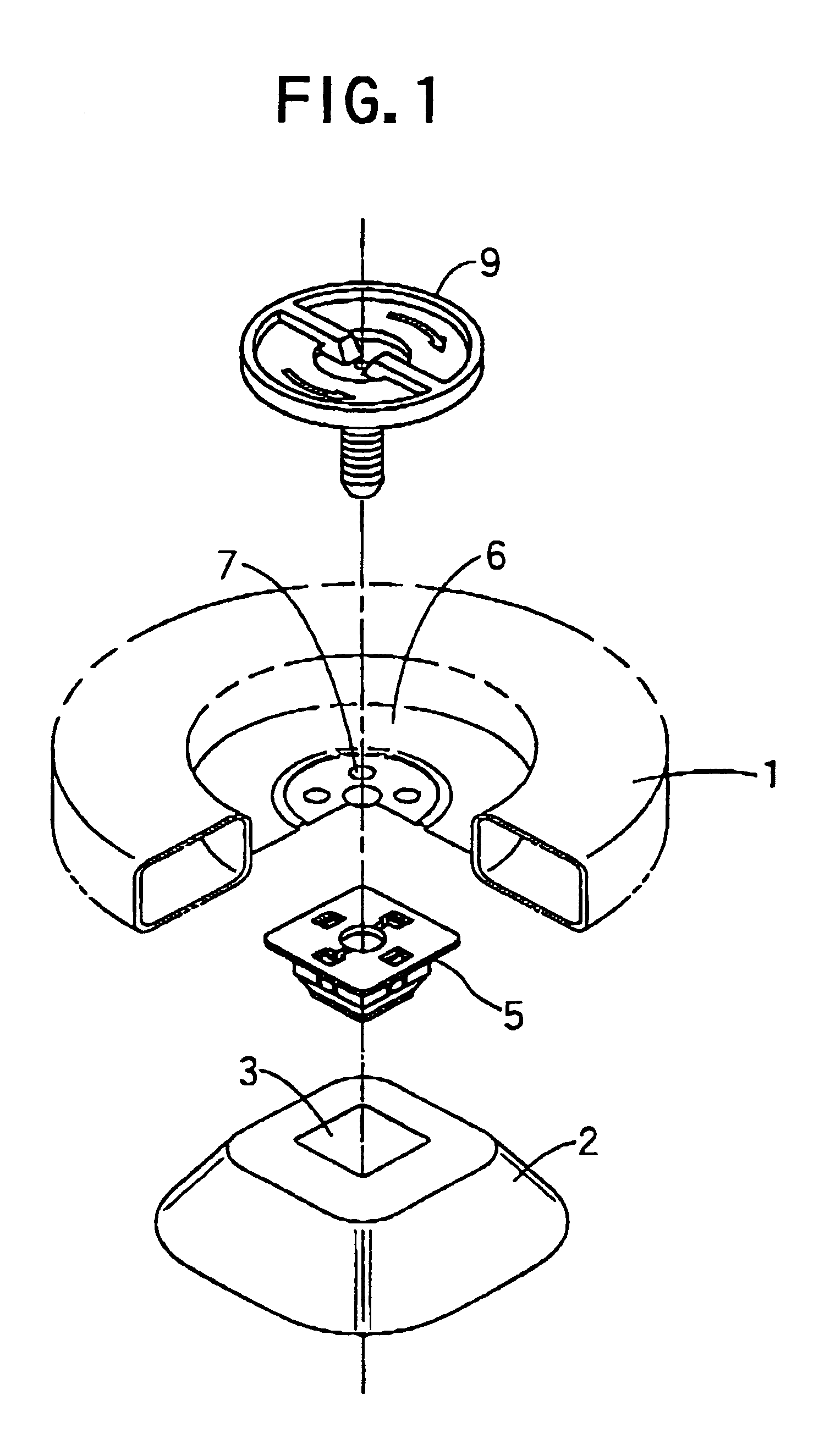 Spare-tire fastening structure