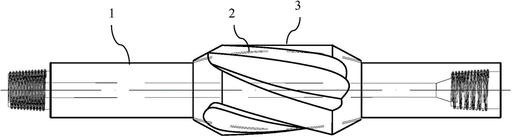 Self-lubricating sleeve type spiral centralizer