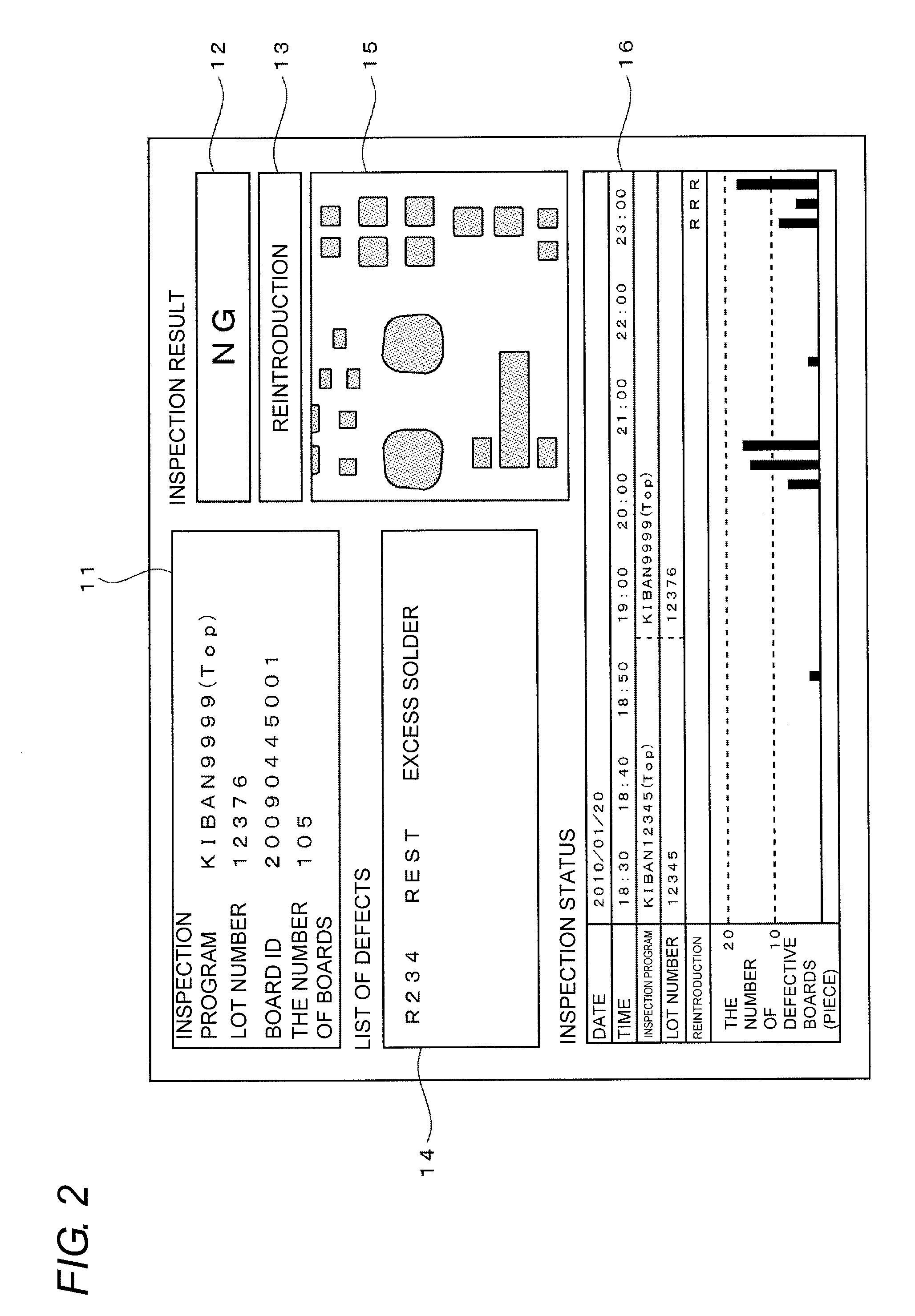 Method for supporting analytical work of solder printing state and solder printing inspection machine