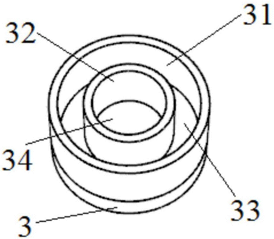 A posture correction ballpoint pen