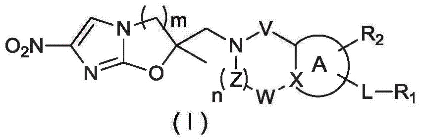 Anti-pulmonary tuberculosis nitroimidazole derivative