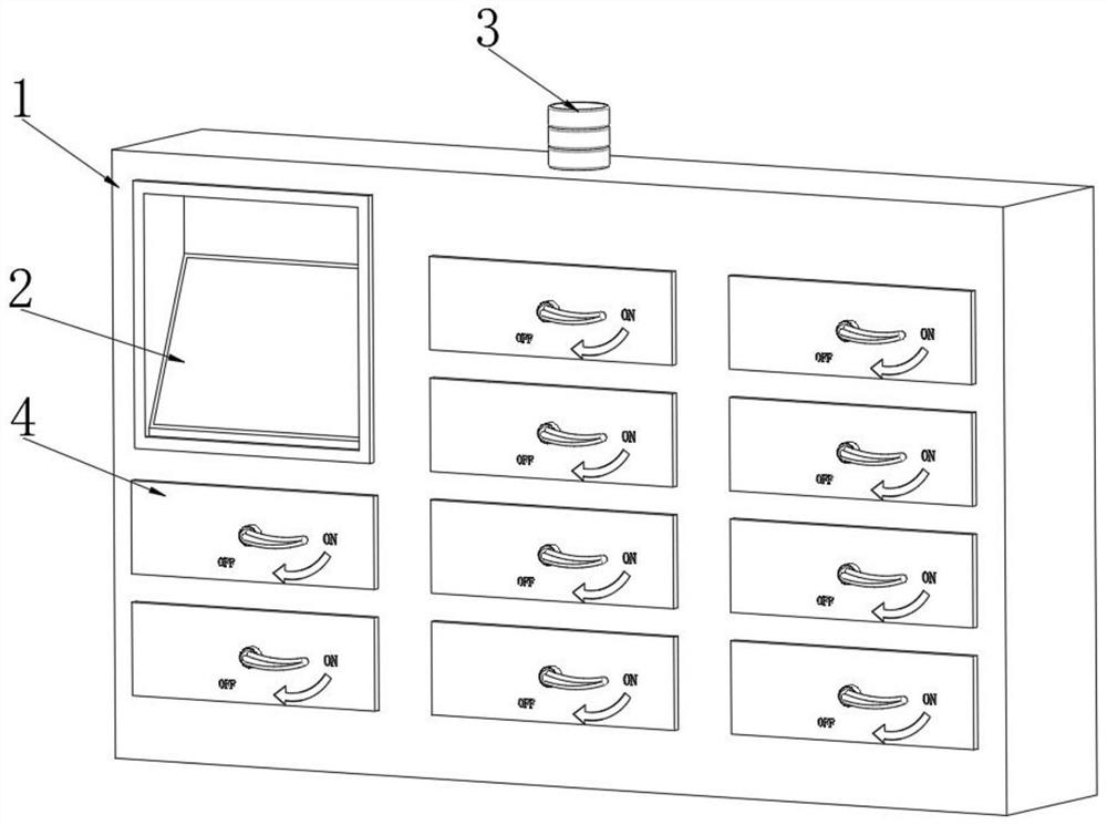 A low-voltage withdrawable switch cabinet