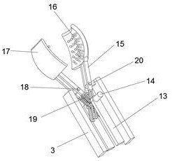 Simple honey collecting device for cliff