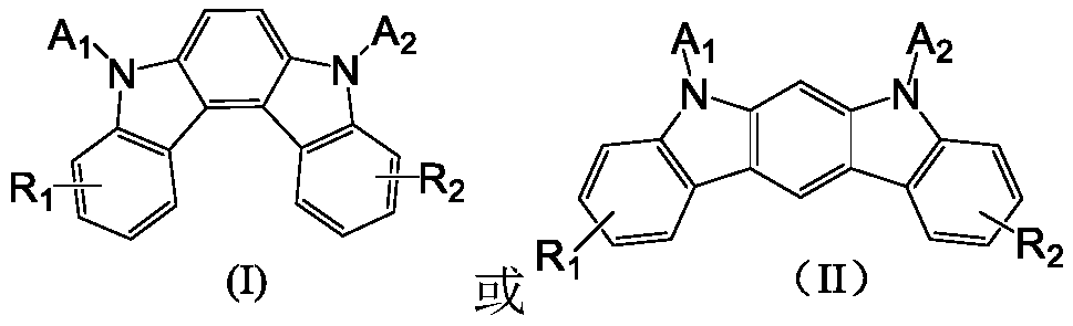 Bipolar thermal delayed fluorescence compound, and applications thereof