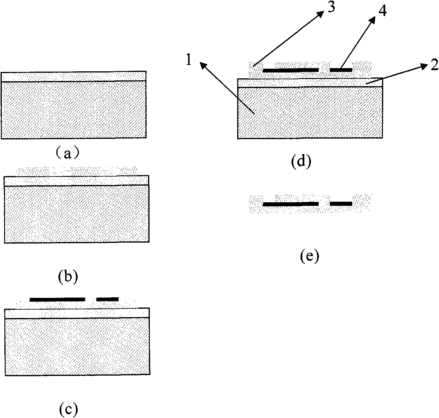 Flexible probe electrode used for recording electric signal of neural activity and implanting tool thereof