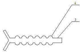 Microfluidic chip with symmetrical semi-cylindrical grooves on side wall