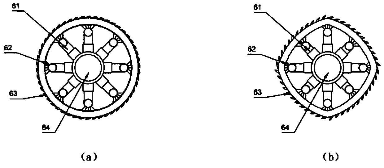 Soil spraying type fire extinguishing device