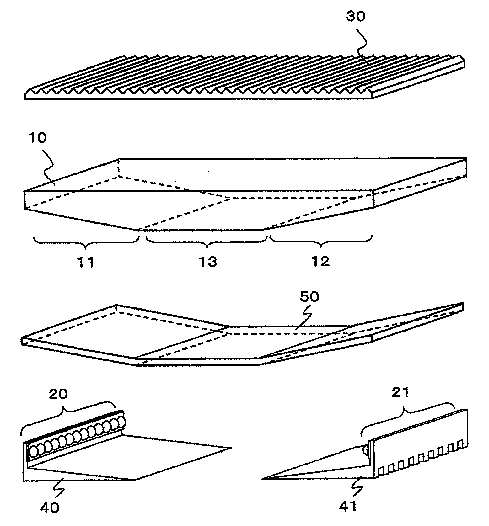 Lighting Unit and Display Equipment Provided Therewith