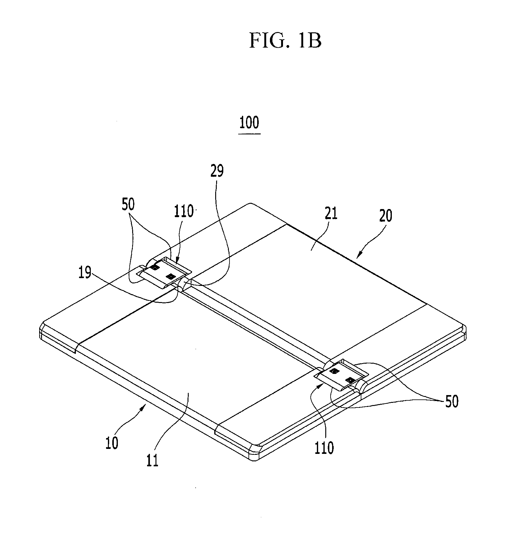 Mobile phone of folding type and hinge device of the same