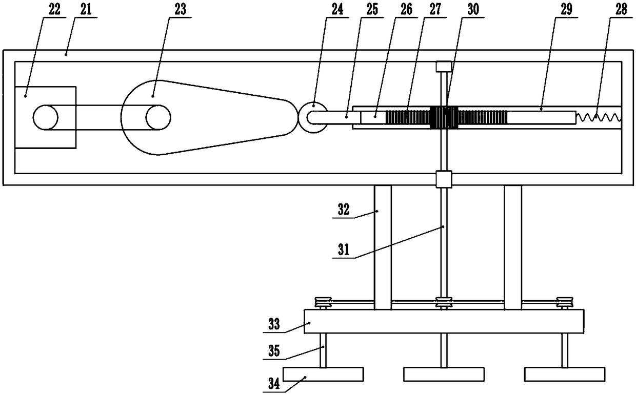 Batch PCB continuous grinding device used in production process of electronic parts