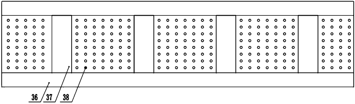 Batch PCB continuous grinding device used in production process of electronic parts