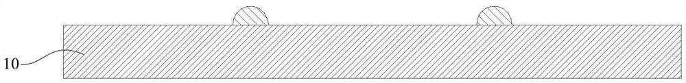 MEMS microphone chip, manufacturing method of chip module and electronic device