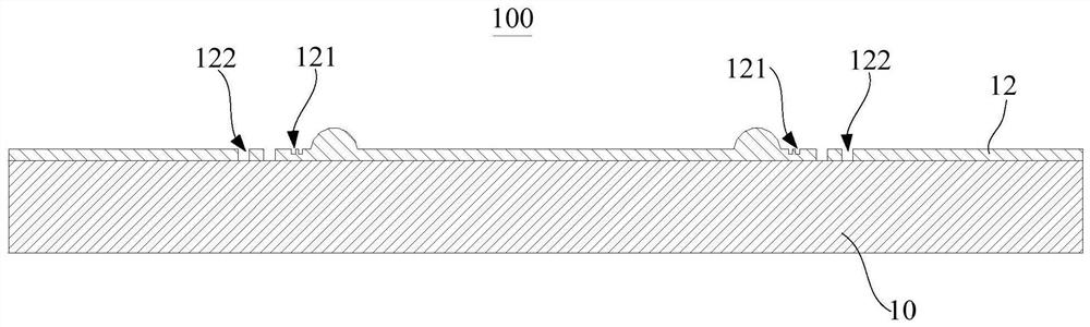 MEMS microphone chip, manufacturing method of chip module and electronic device