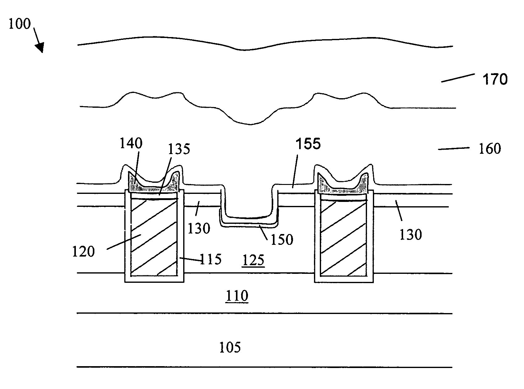 Device configuration of asymmetrical DMOSFET with schottky barrier source
