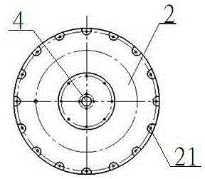 An aerator impeller with adjustable blades