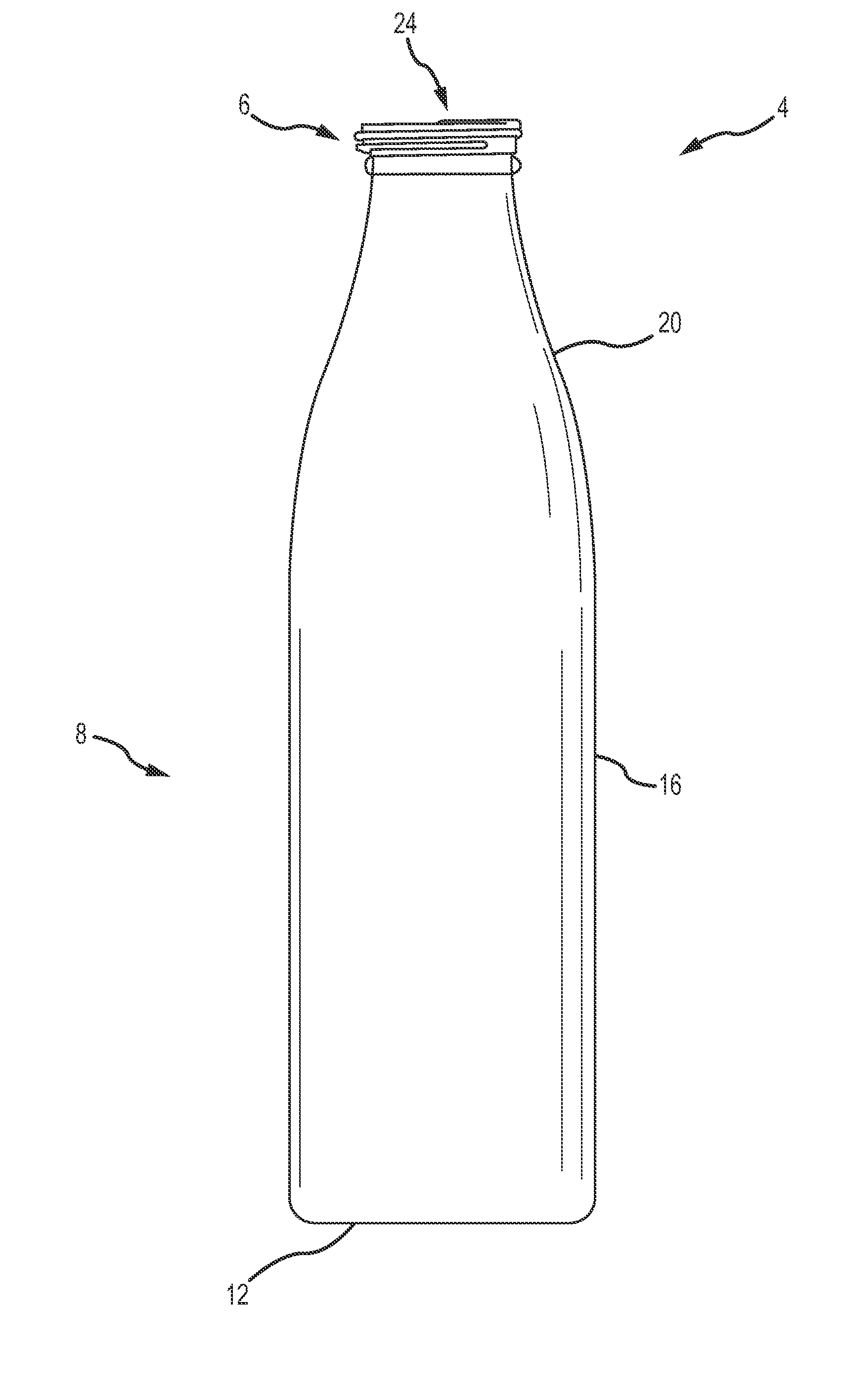 Method and apparatus for forming a threaded neck on a metallic bottle