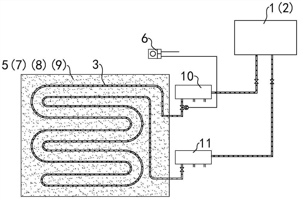 Floor Radiant Air Conditioning System Based on Latent Heat Transfer Fluid