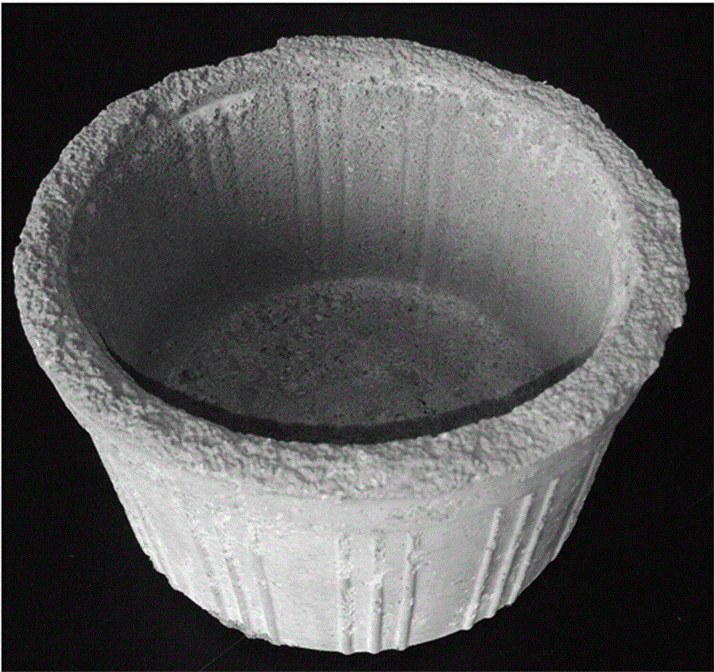 Ventilating water feeding flowerpot and material thereof and preparation method