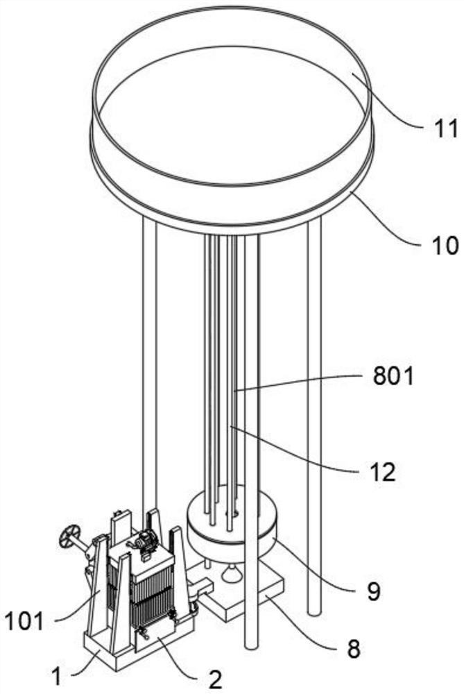Device capable of extracting material in biomedical device
