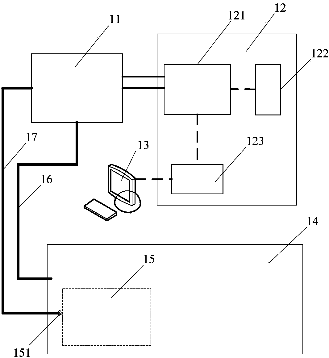 Fuel sipping inspection environmental simulation device