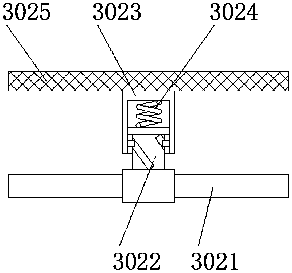 A garbage incineration device for garbage disposal