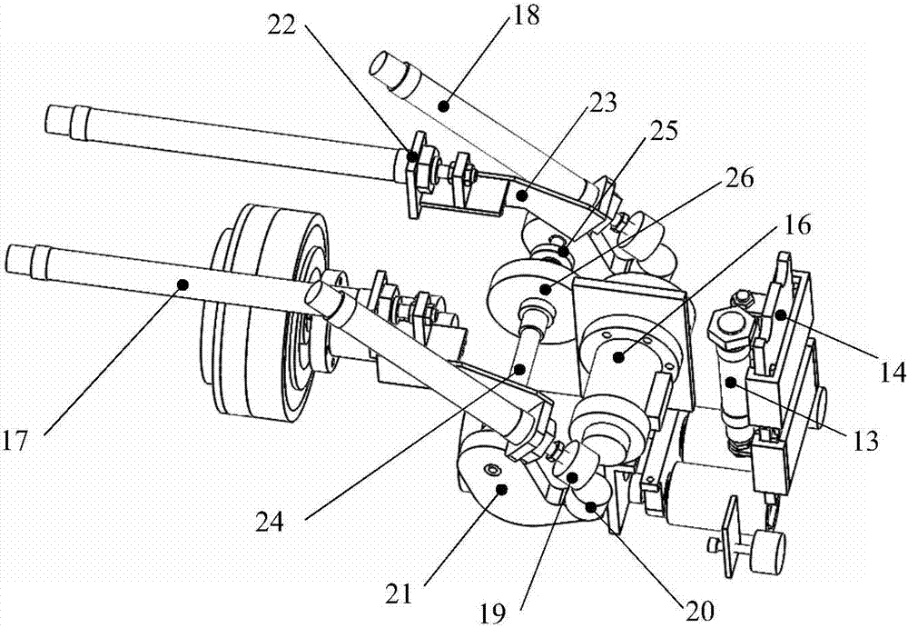 A shield machine single hob tool changing manipulator