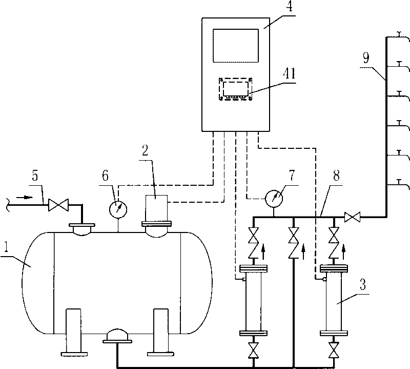 Mute type no-negative-pressure water supplying device