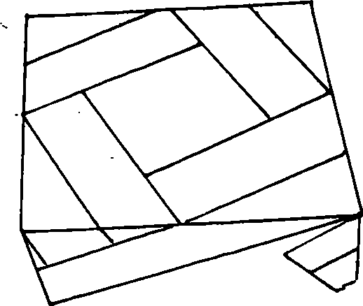 Regular triangular column