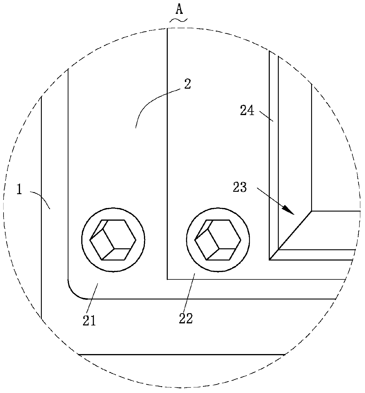 Building gas exchange structure