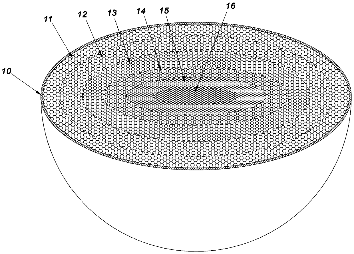 Production method of Luneberg lens