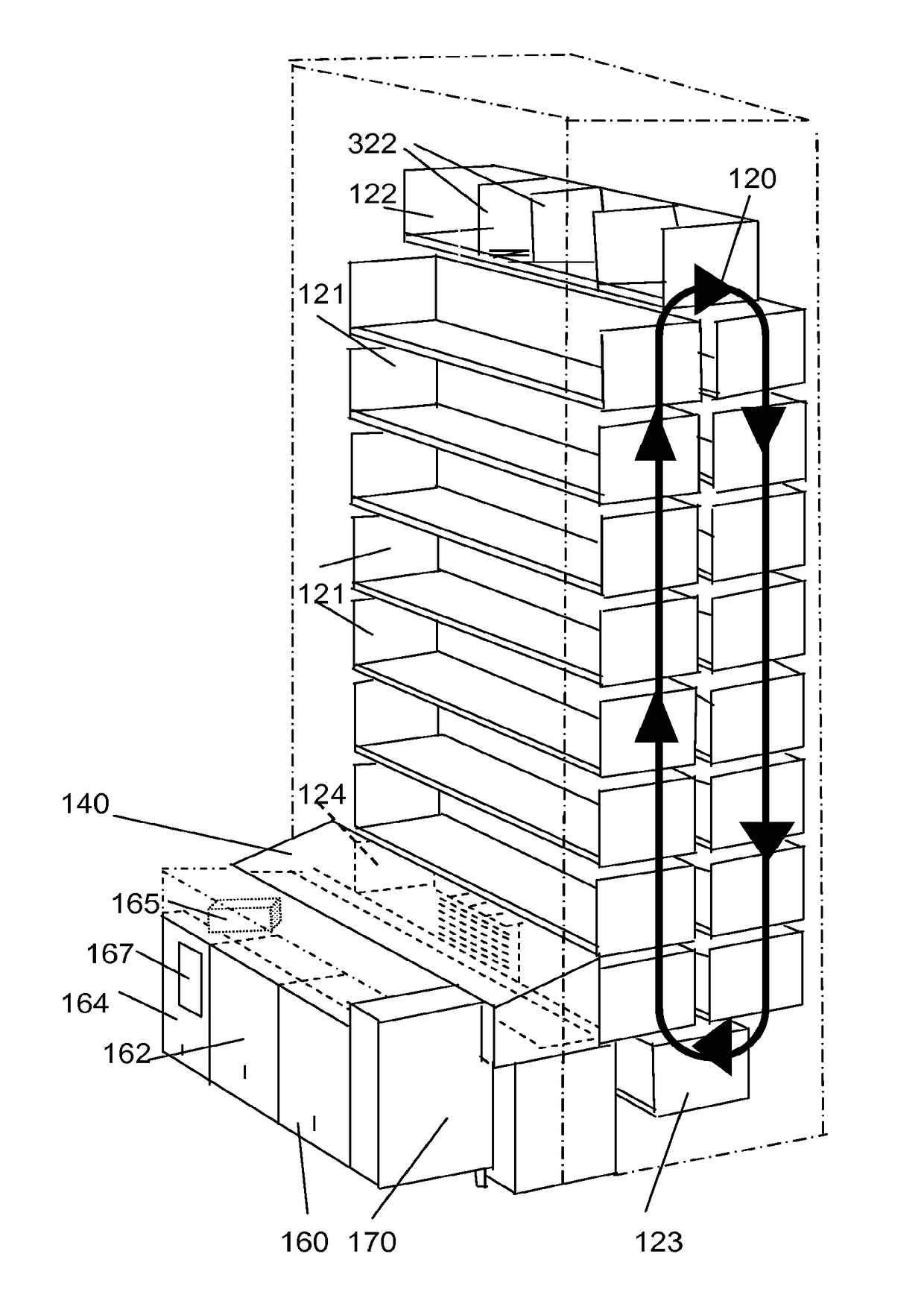 Automated system for storing, retrieving and managing samples