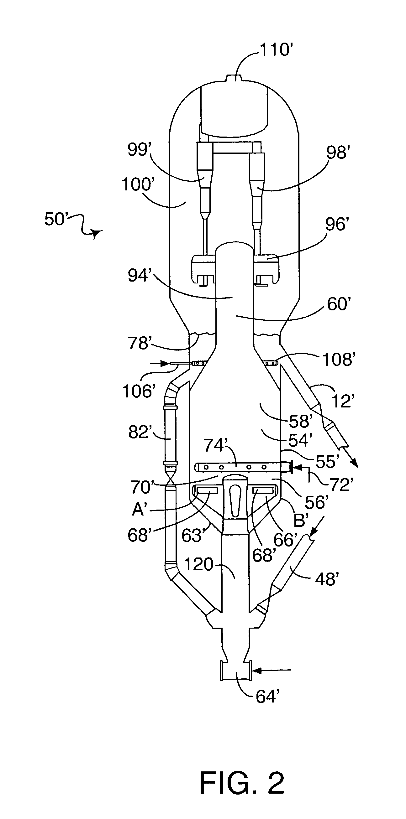 Apparatus and process for regenerating catalyst